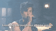 shawn mendes looking through my phone again feeling anxious GIF by Saturday Night Live