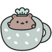 Coffee Hello Sticker