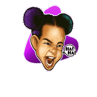 Comedy Lol Sticker by Holly Logan