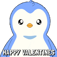 I Love You Kiss Sticker by Pudgy Penguins