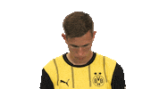 Look Up Borussia Dortmund Sticker by Bundesliga