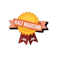 bigbearevents run half marathon brag 132 Sticker