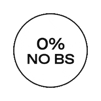 Bs No Sticker by Everyday Humans