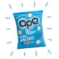 Puffs Snackhappy Sticker by Ape