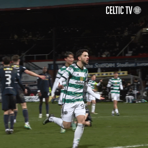 Celebration Goal GIF by Celtic Football Club