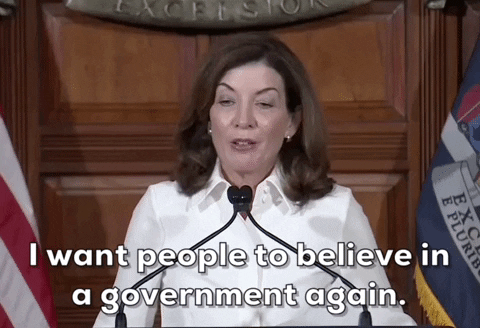 Kathy Hochul GIF by GIPHY News