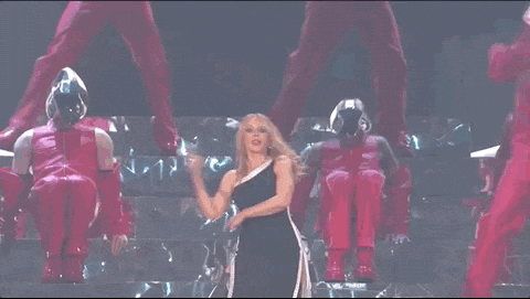Kylie Minogue GIF by BRIT Awards