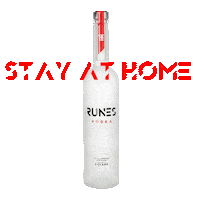 Drinks Stay Safe Sticker by Runes Vodka