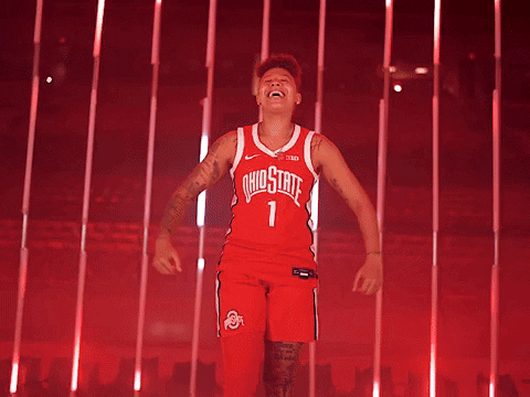 Womens Basketball GIF by Ohio State Athletics