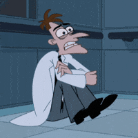 Nervous Phineas And Ferb GIF