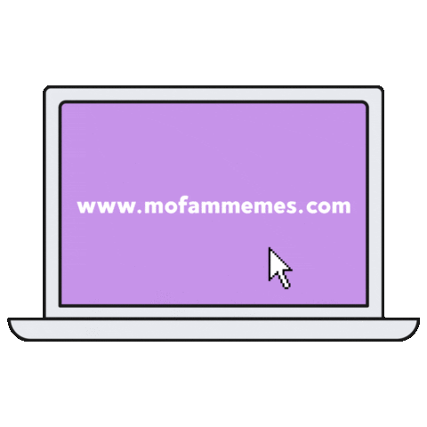 MoFamMemes giphyupload memes online computer Sticker