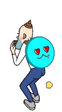 I Love Sticker