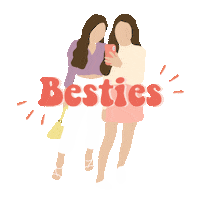Bff Besties Sticker by Bash Clothing