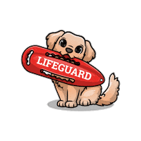 Dog Water Sticker by Aqua Revolution