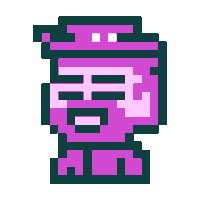 Pixel Magic Sticker