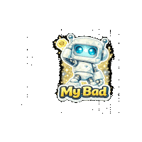 Awkward Forgive Me Sticker by Digi 995