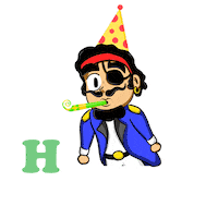 Party Birthday Sticker by desing casc
