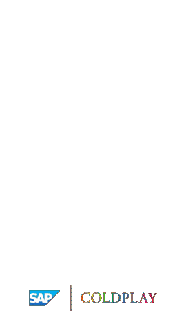 Sustainability Coldplay Sticker by LifeAtSAP