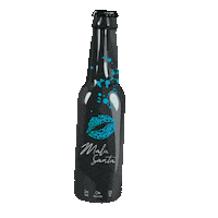 MalaSanta party fiesta alcohol cerveza Sticker