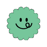Happy Sticker Sticker by Cafe Knotted