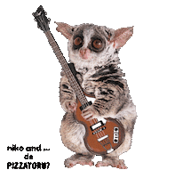 nikoand_official monkey 猿 bushbaby ニコアンド Sticker