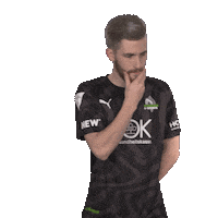 Thinking Wondering Sticker by Bundesliga