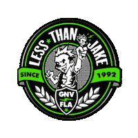 Less Than Jake Ska Sticker by Punk Rock Vinyl