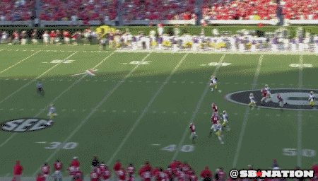 lsu uga GIF by SB Nation