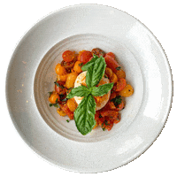 Cheese Basil Sticker by Major Food Group