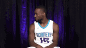 basketball wink GIF by Charlotte Hornets
