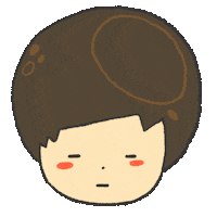 無言 傻眼 Sticker