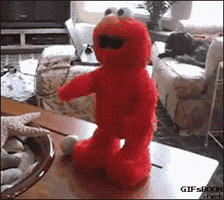 Goodbye Cruel World Elmo GIF