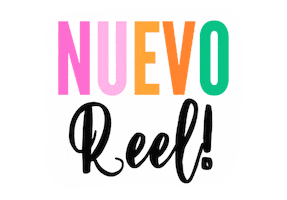 Reel Sticker by mamaQuilla Tejidos