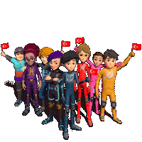 19 Mayıs Sticker by Outline Animation And Games