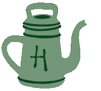 Water Bucket Sticker by Haveselskabet