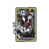 Nightmare Before Christmas Love Sticker by TheTatuTribe