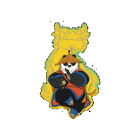 Panda Warrior Sticker by TheTatuTribe