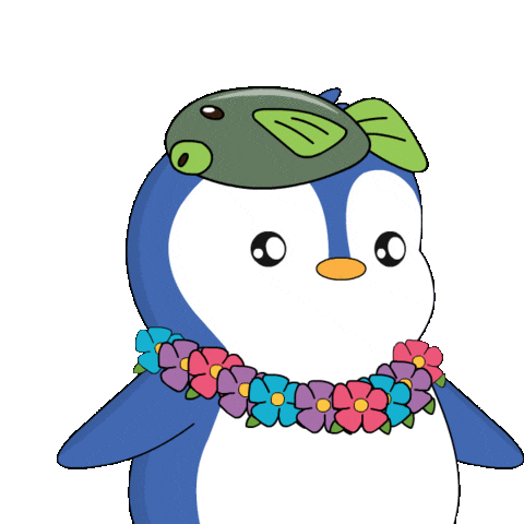 Surprised Shock Sticker by Pudgy Penguins