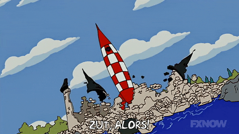Episode 7 Rocket GIF by The Simpsons