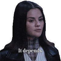 It Depends Season 5 Sticker by HULU