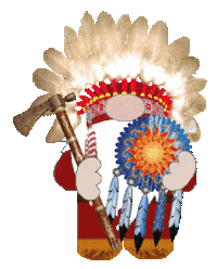 Native American Gnome Sticker