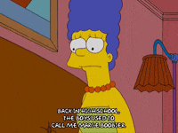 speaking marge simpson GIF