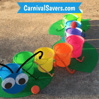 CarnivalSavers carnival savers carnivalsaverscom spring carnival game caterpillar kids outside game GIF