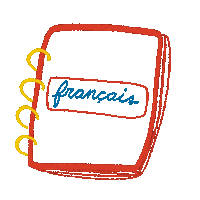 French School Sticker