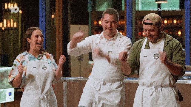 Hooray Yes GIF by MasterChefAU