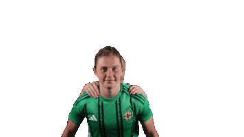 Happy Womens Team Sticker by Northern Ireland