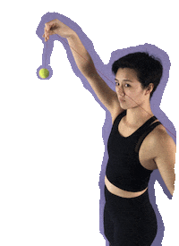 Ball Swinging Sticker by SharedSpace Movement