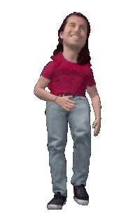 3D Portrait Sticker by Originals