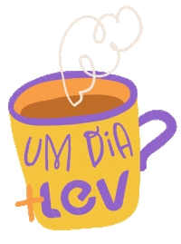 somos_lev cafe bom dia good day lev Sticker