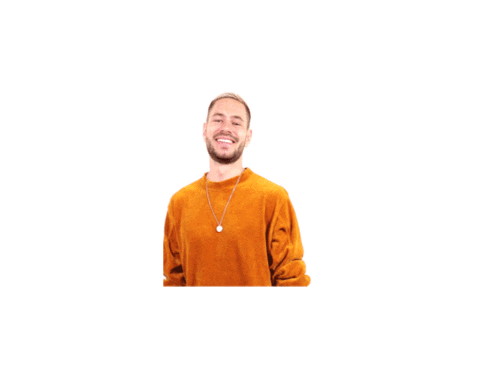 happy Sticker by Chris Holsten